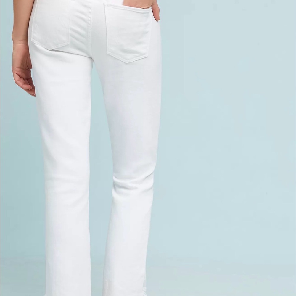 McGuire Valletta Straight Leg White Jean (27) - Picture 2 of 11